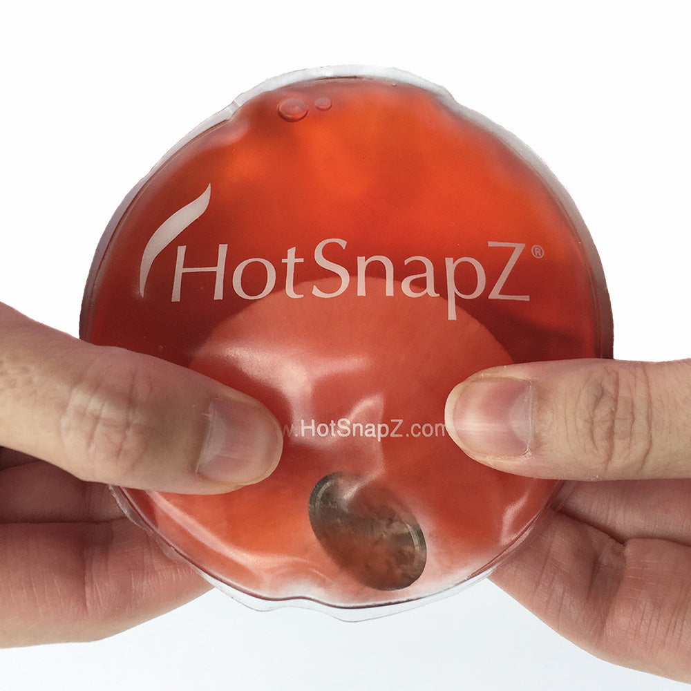 HotSnapZ Round & Heart Reusable Hand Warmer Pack