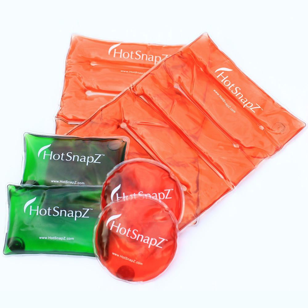 HotSnapZ Reusable Heat Pack Set with Round Hand Warmers